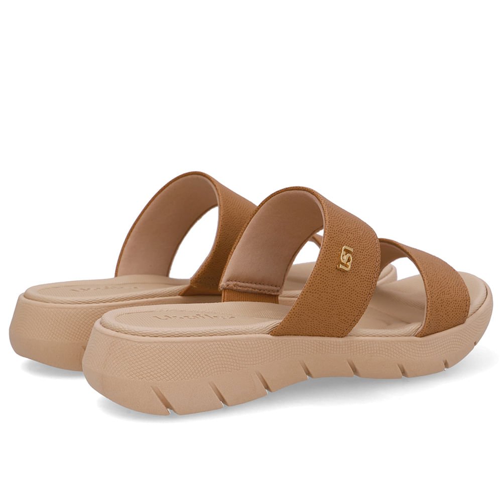 Tamanco Plataforma Couro Marrom Marrom 3