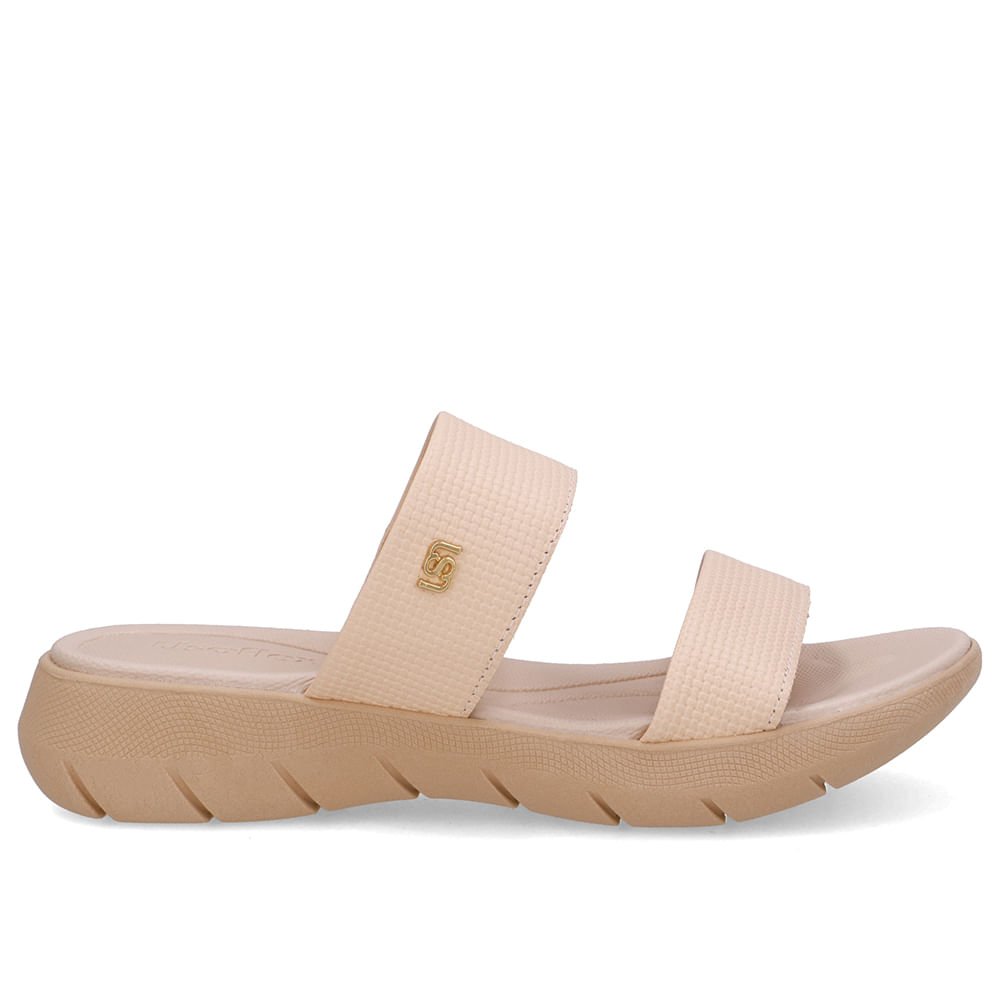 Tamanco Plataforma Couro Laranja