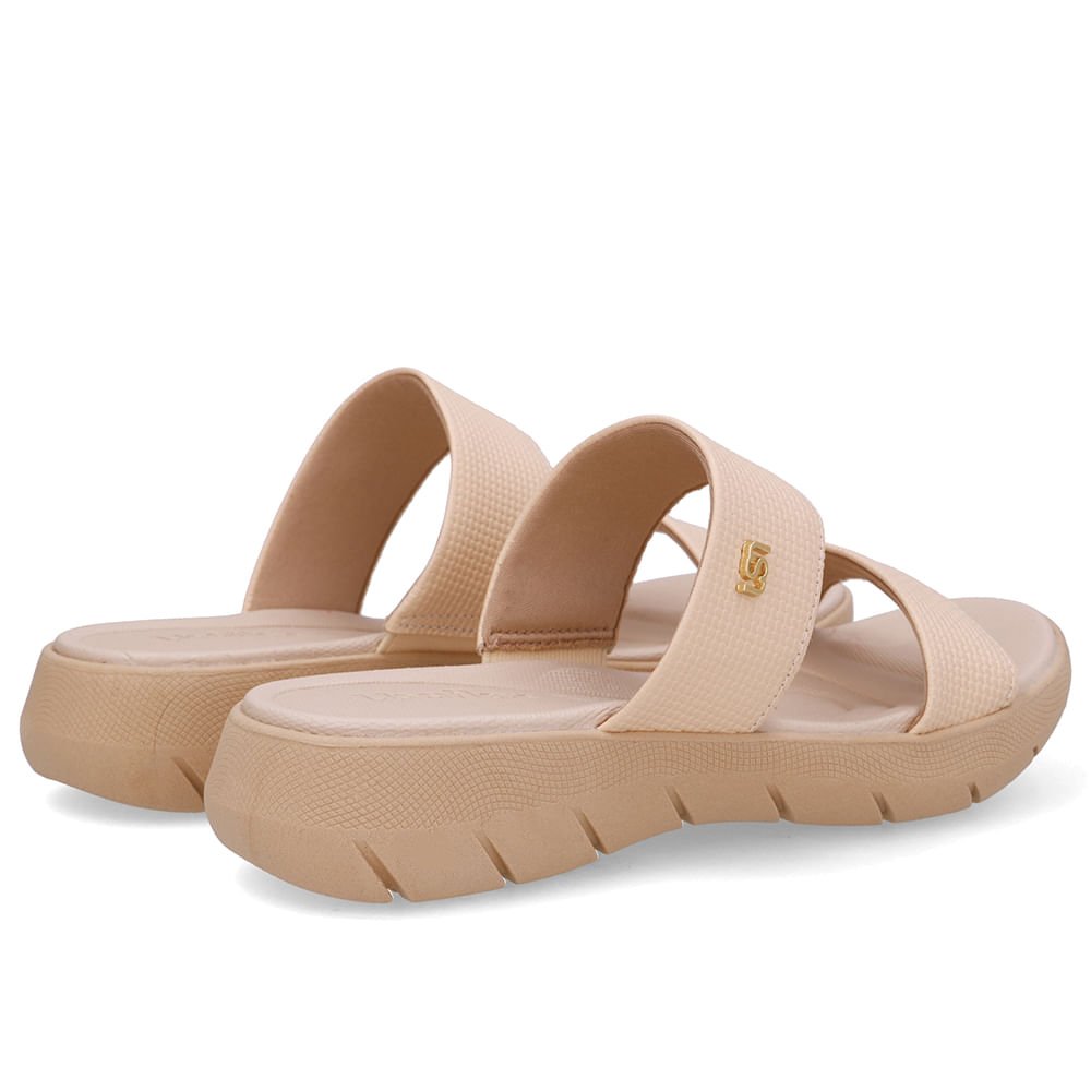 Tamanco Plataforma Couro Laranja Pêssego 3