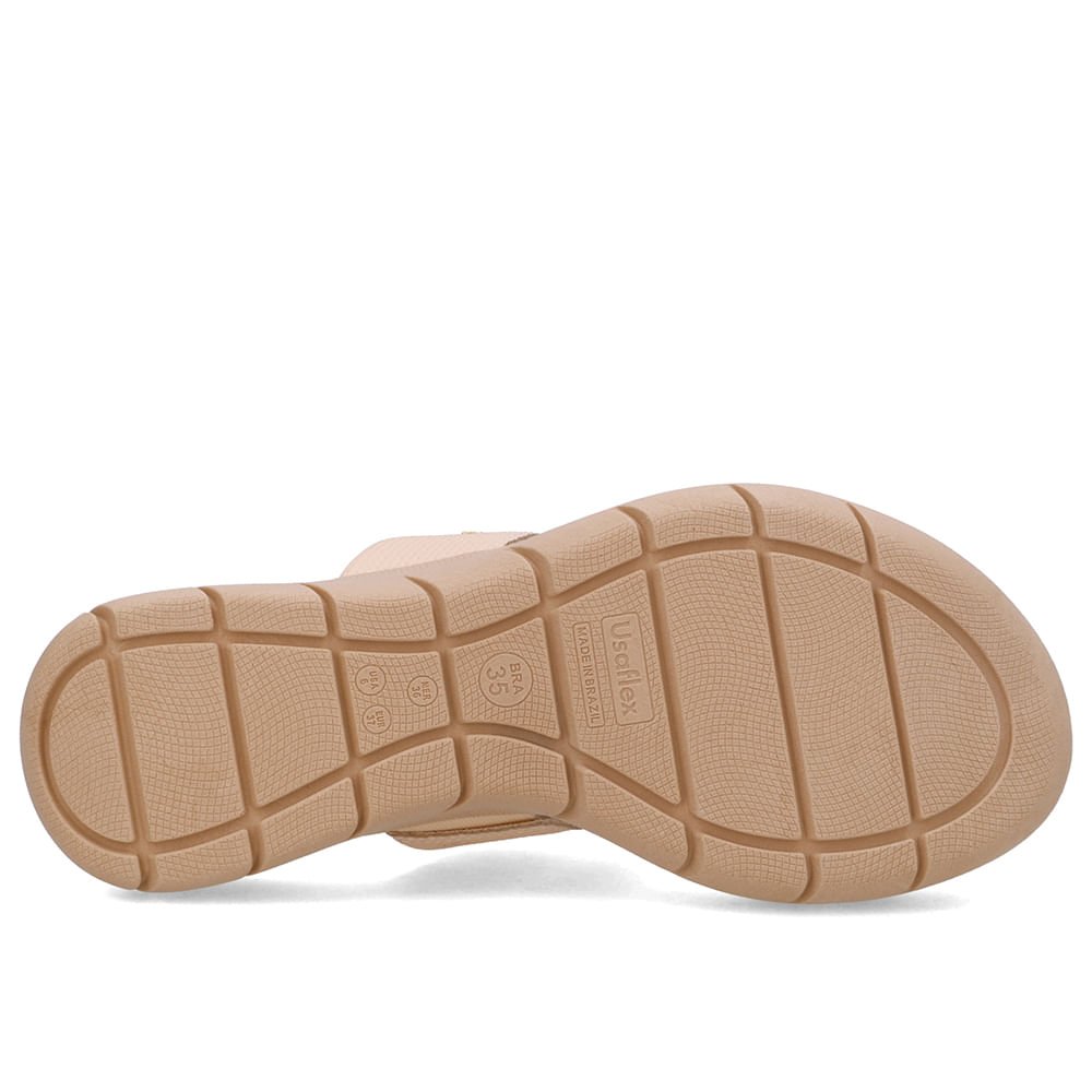 Tamanco Plataforma Couro Laranja Pêssego 5