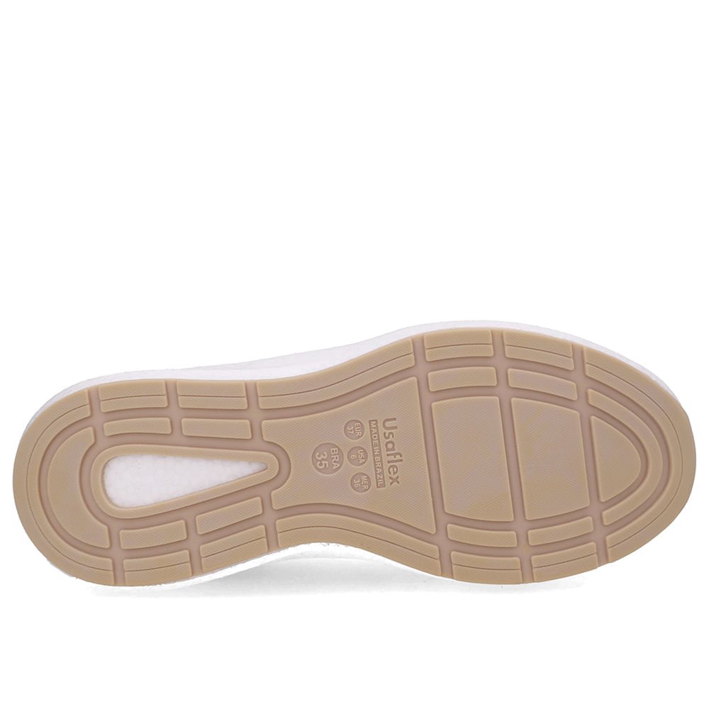 Tênis Couro Branco Casual Cadarço Branco 5