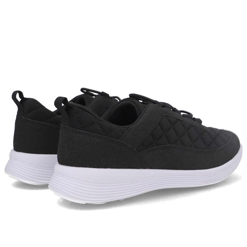 Tênis Tecido Preto Preto 3
