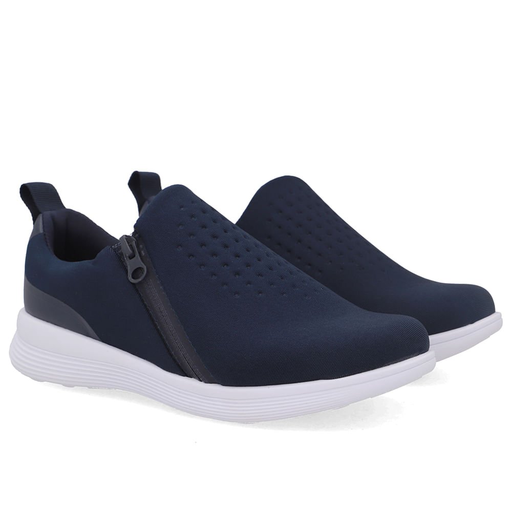 Tênis Elastano Azul Azul Marinho 2