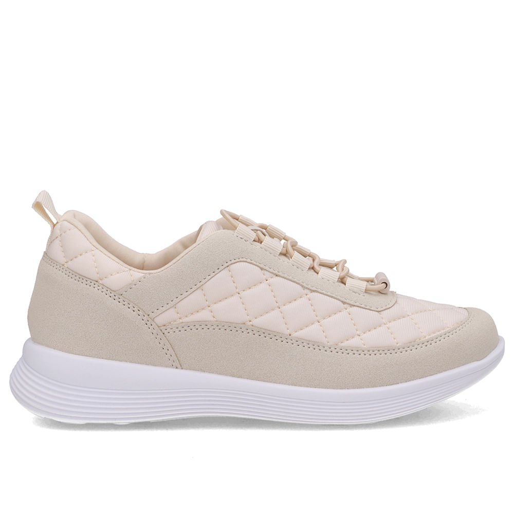 Tênis Tecido Bege