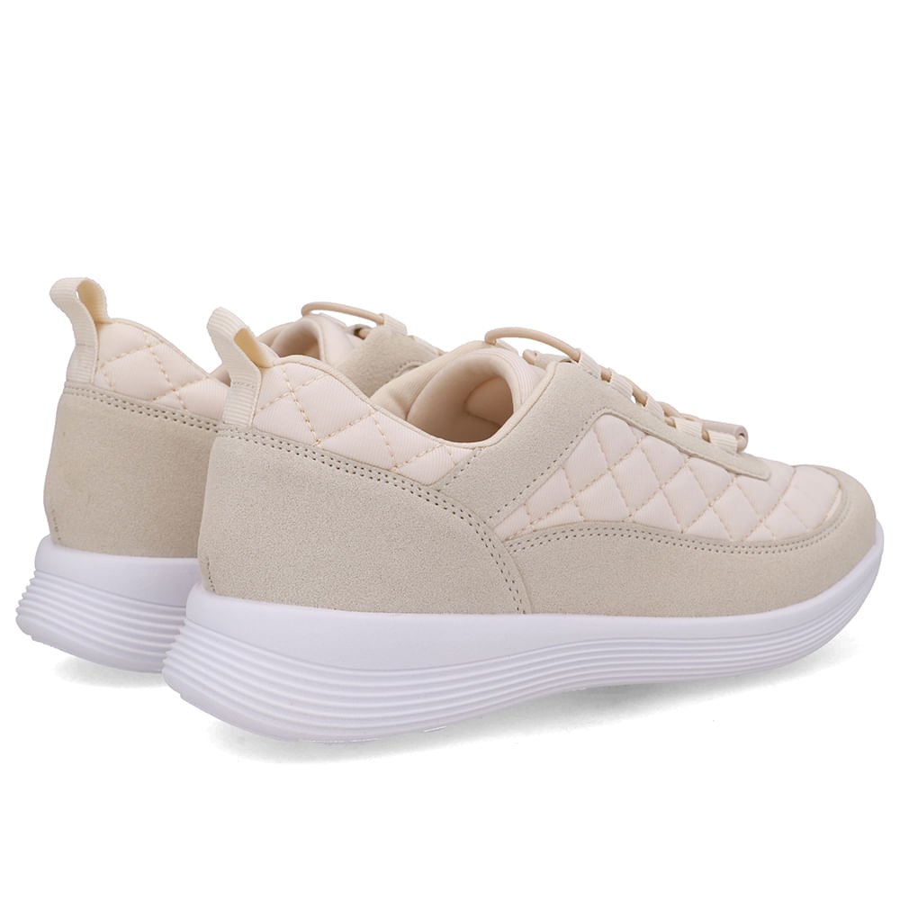 Tênis Tecido Bege Bege 3