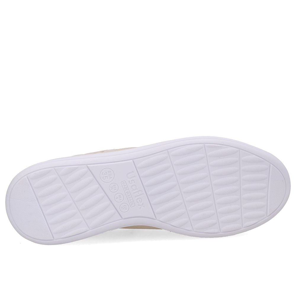 Tênis Tecido Bege Bege 5