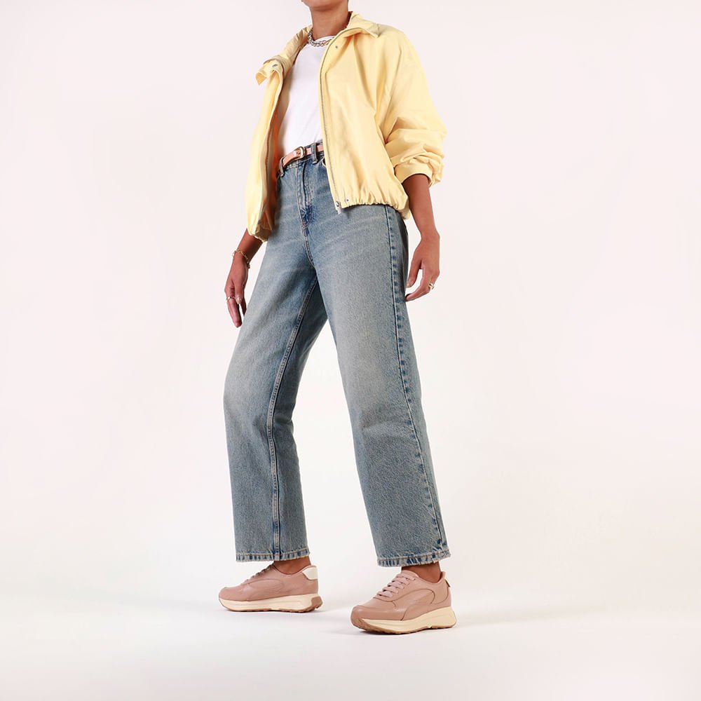 Tênis Couro Marrom Claro Marrom 4