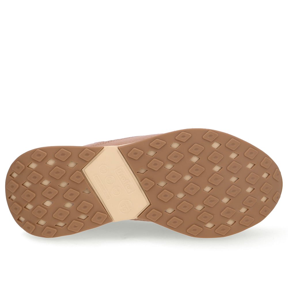 Tênis Couro Marrom Claro Marrom 5