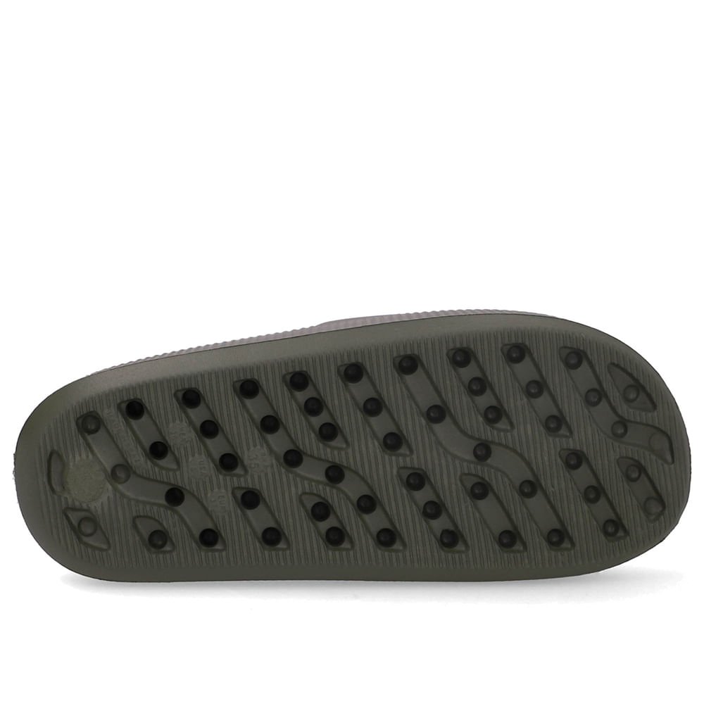 Chinelo Slide Verde Poofy Salto Plataforma Eva Verde 5