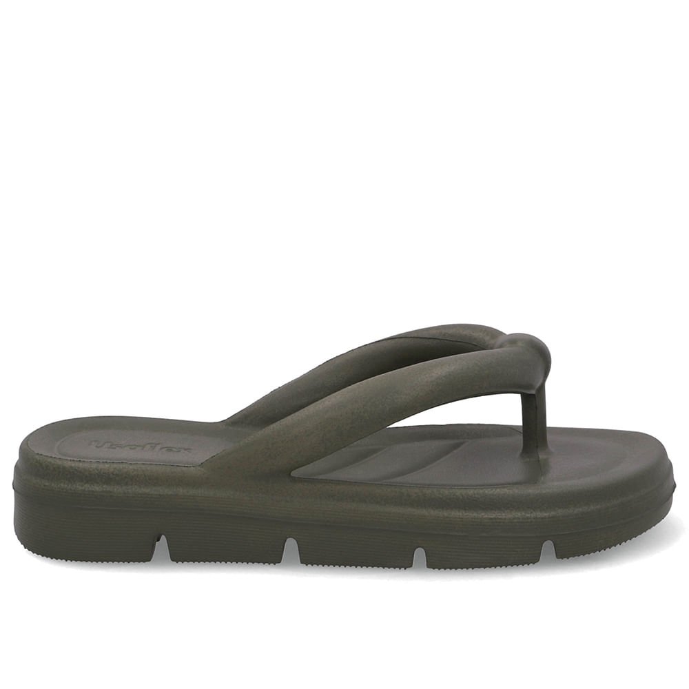 Chinelo Verde Poofy Plataforma Eva