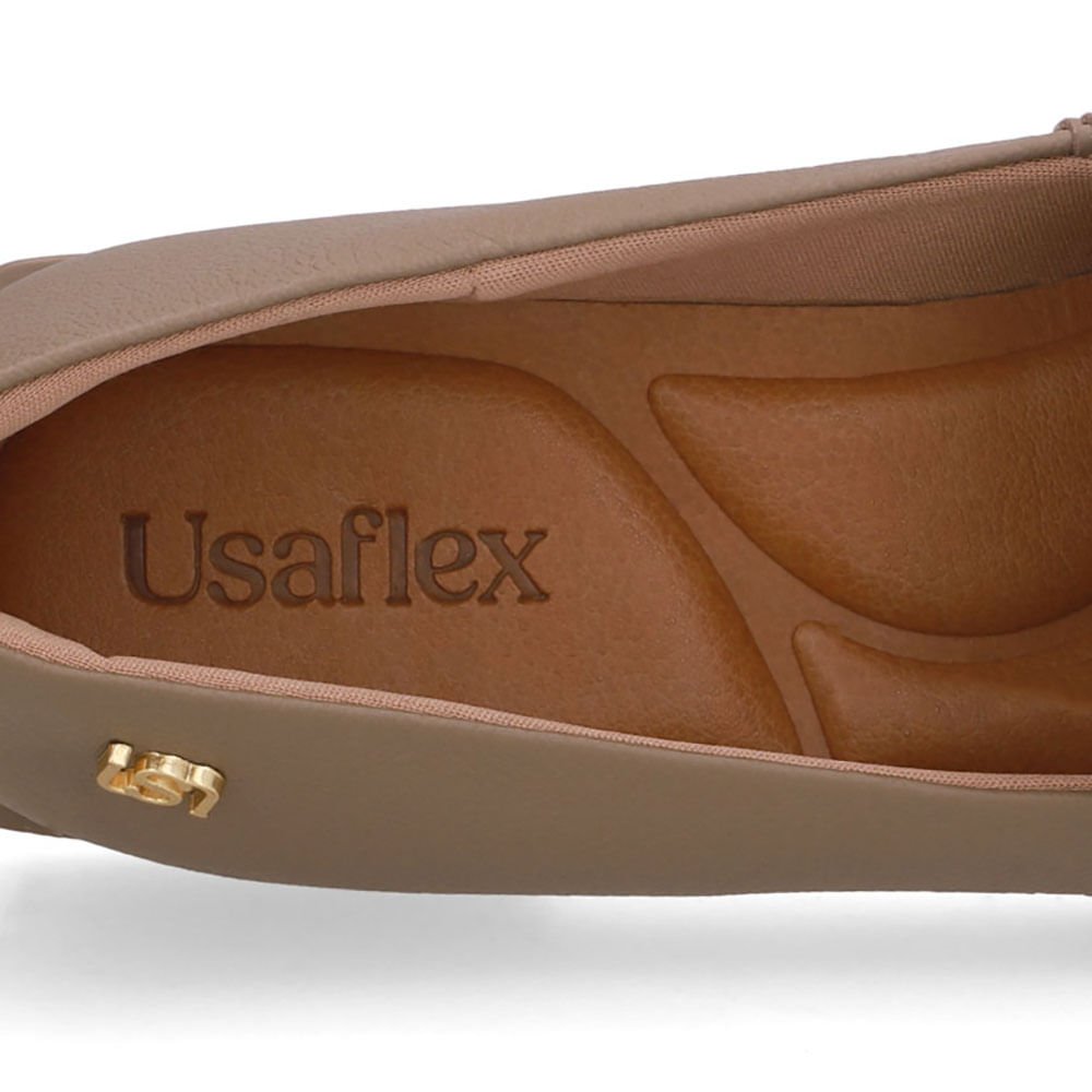 Loafer Marrom Couro Salto Bloco Marrom 4