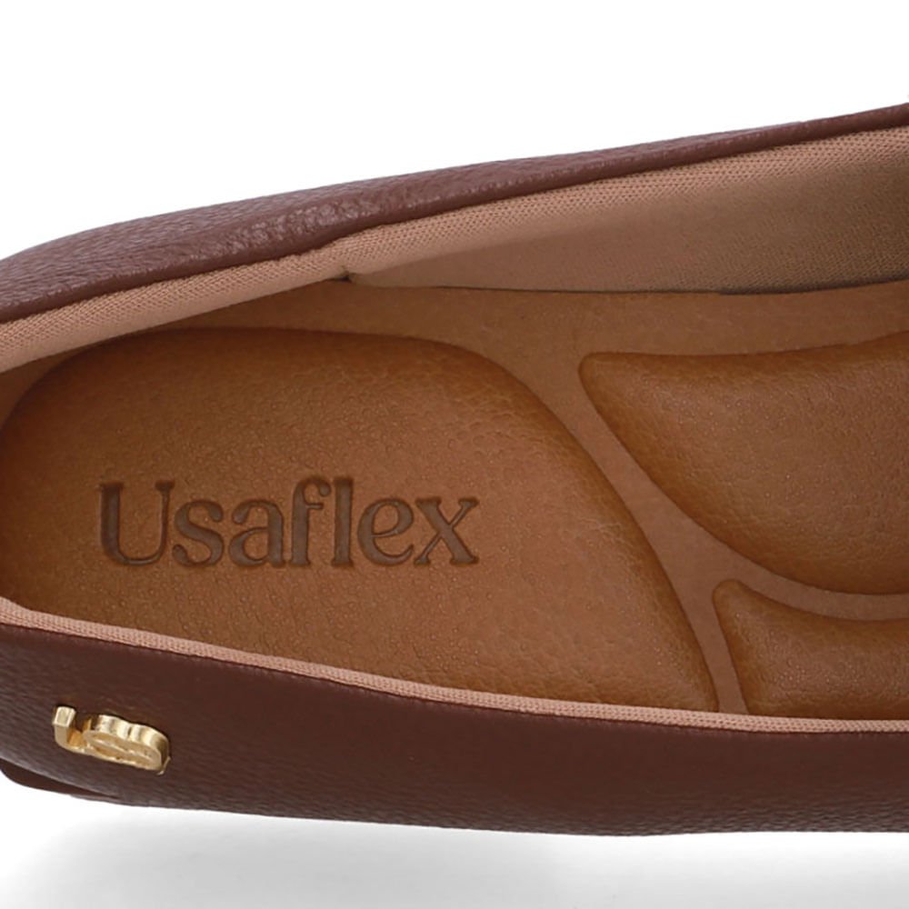 Loafer Vermelho Couro Salto Bloco Vermelho 4