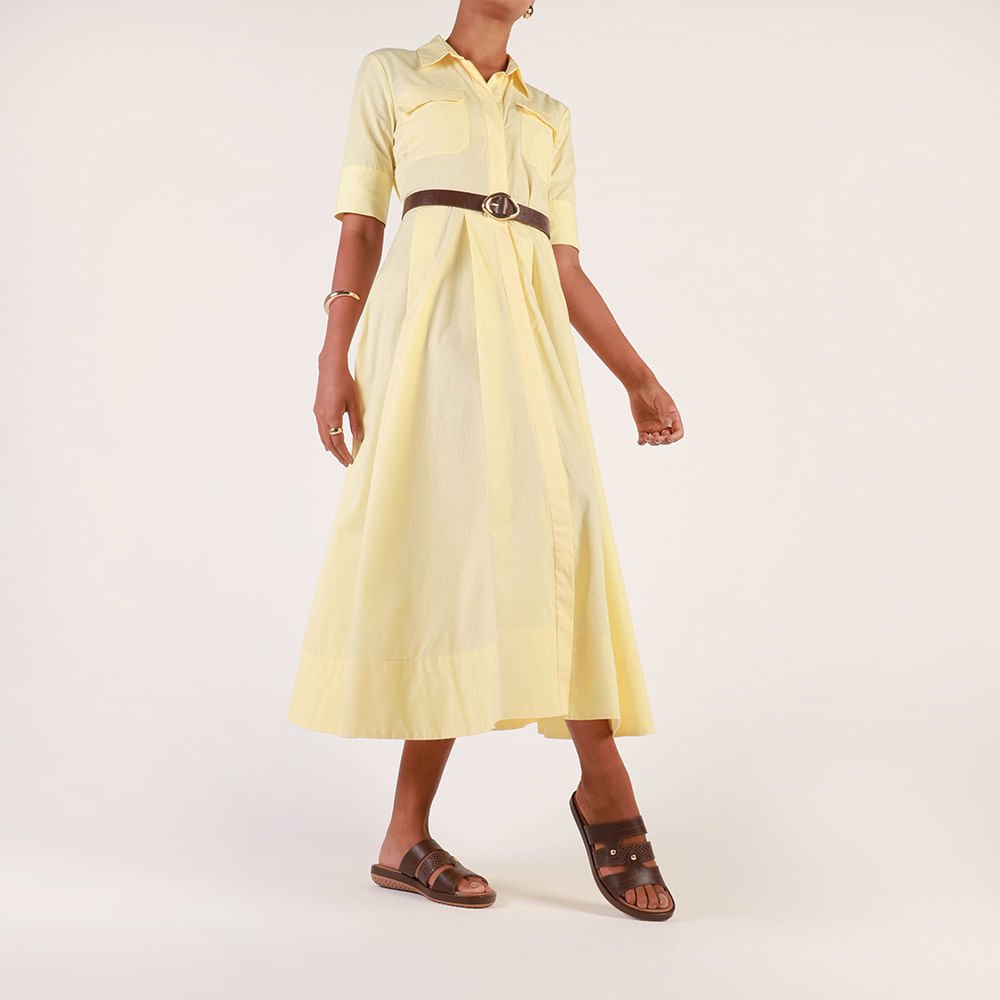 Tamanco Salto Baixo Couro Marrom Marrom 4