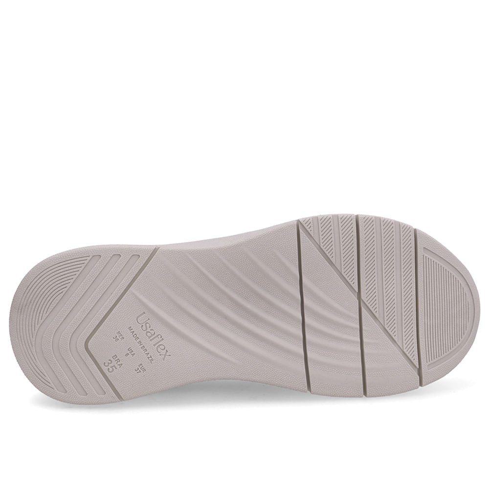Tênis Slip On Vermelho Couro Costura Enfeite Marrom 5