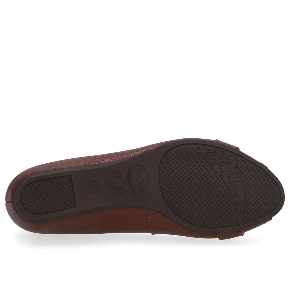 Peep Toe Salto Embutido Vermelho Couro Fivela Marrom 5