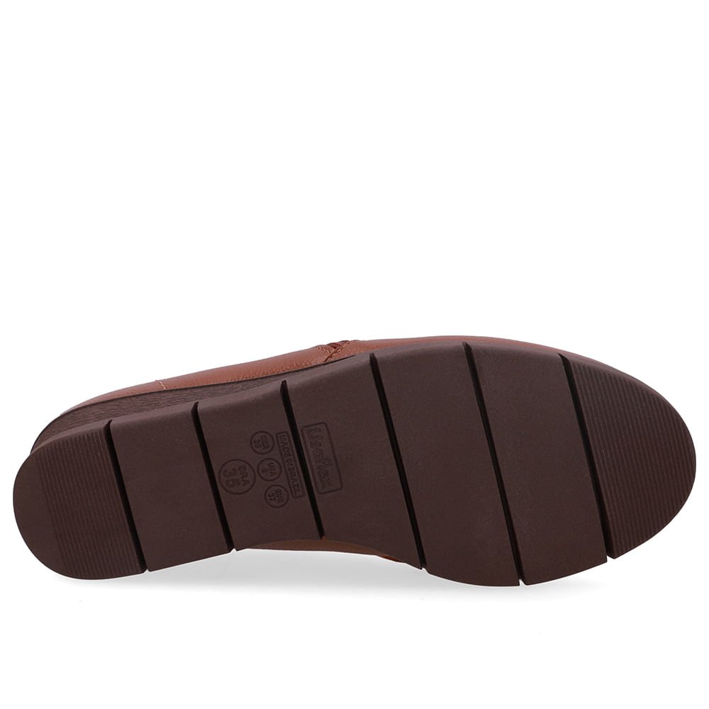 Abotinado Couro Marrom Zíper Lateral Marrom 5