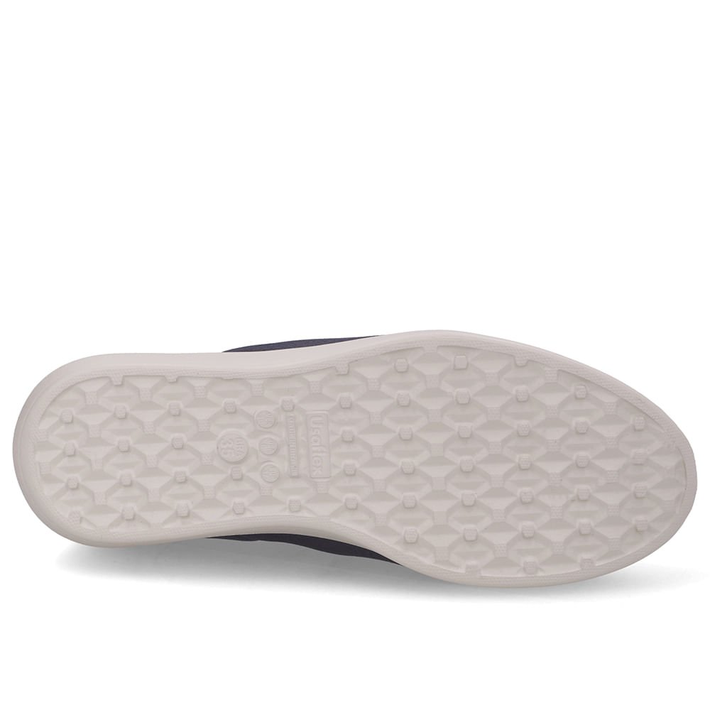 Tênis Slip On Cinza Elastano Costura Cinza 5