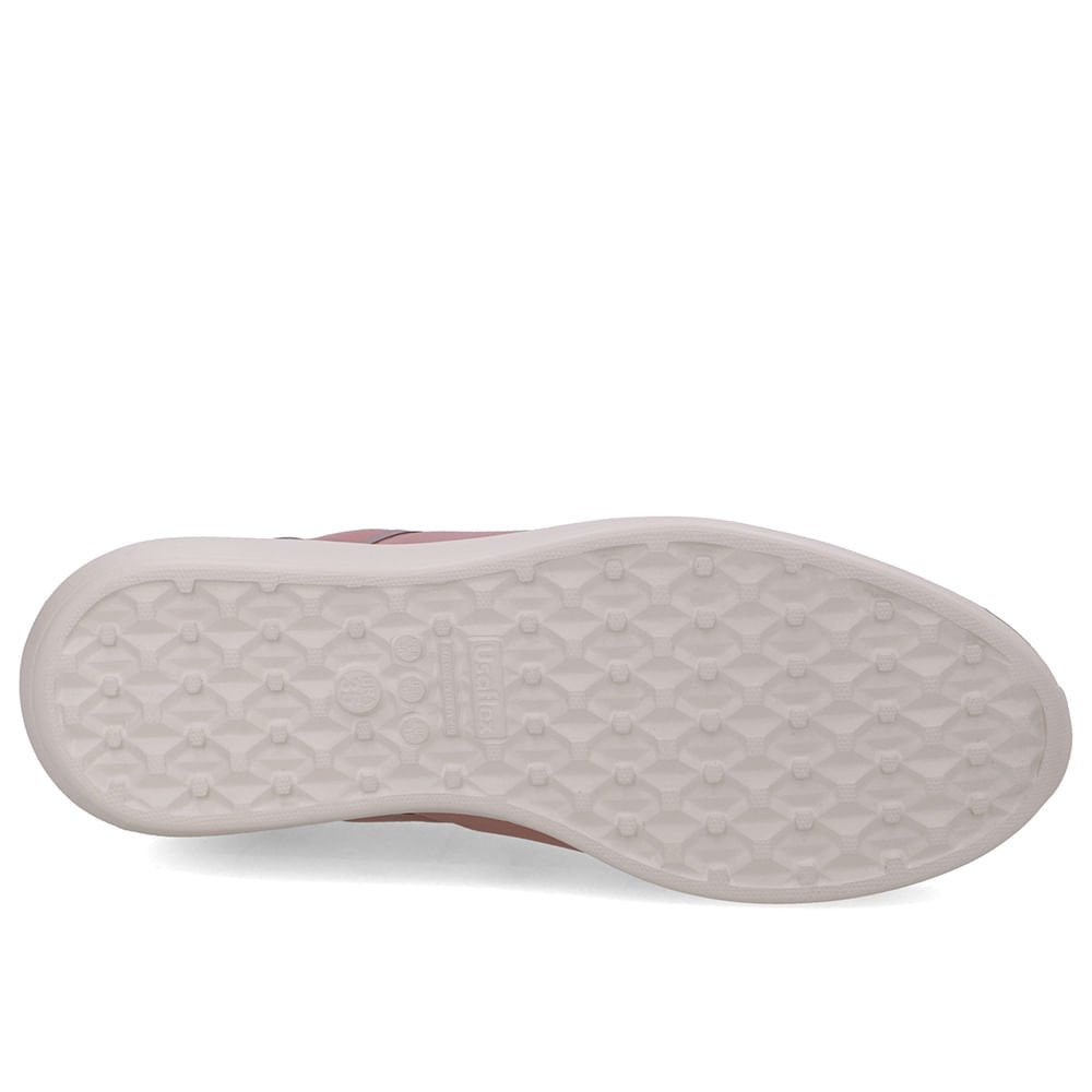 Tênis Slip On Rosa Antigo Elastano Rosa 5