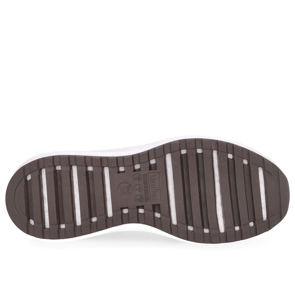 Tênis Slip On Tricot Marrom Marrom 5