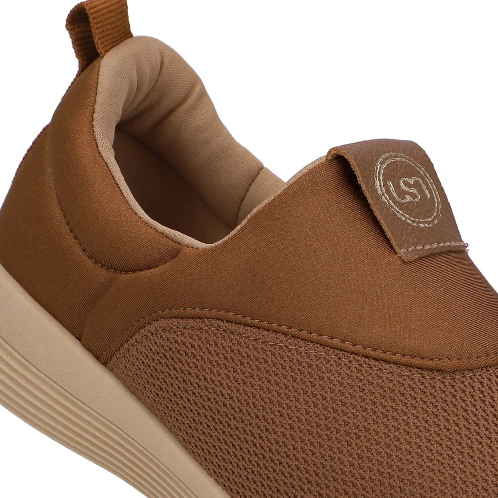 Tênis Tecido Marrom Marrom 4