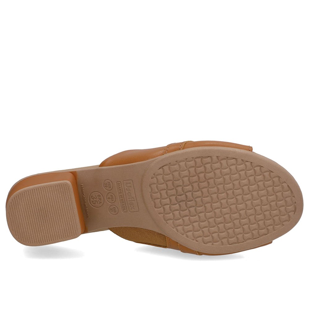 Tamanco Bico Redondo Marrom Marrom 5