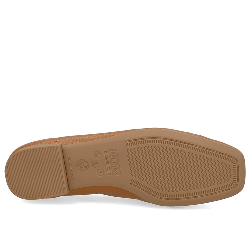 Loafer Couro Marrom Recortes Laser Marrom 5