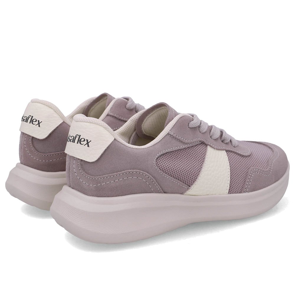 Tênis Tecido Cinza Cadarço Cinza 3