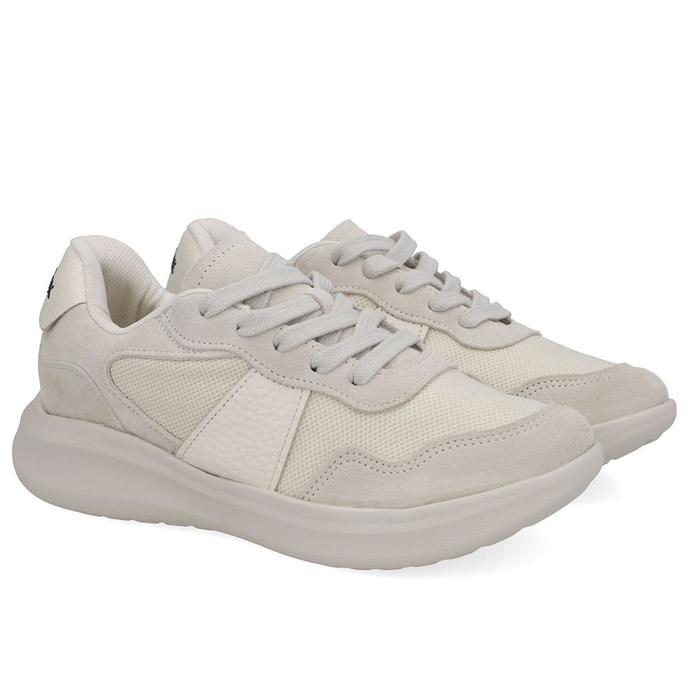 Tênis Tecido Cinza Cadarço Cinza 2