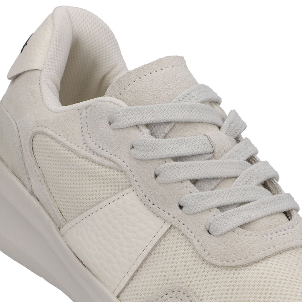 Tênis Tecido Cinza Cadarço Cinza 4