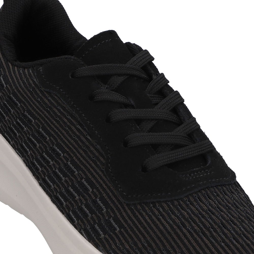 Tênis Tricot Preto Preto 4