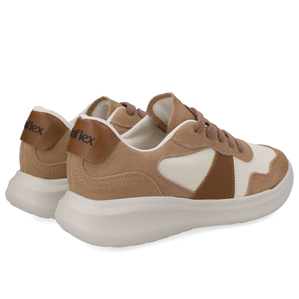 Tênis Tecido Marrom Cadarço Marrom 3