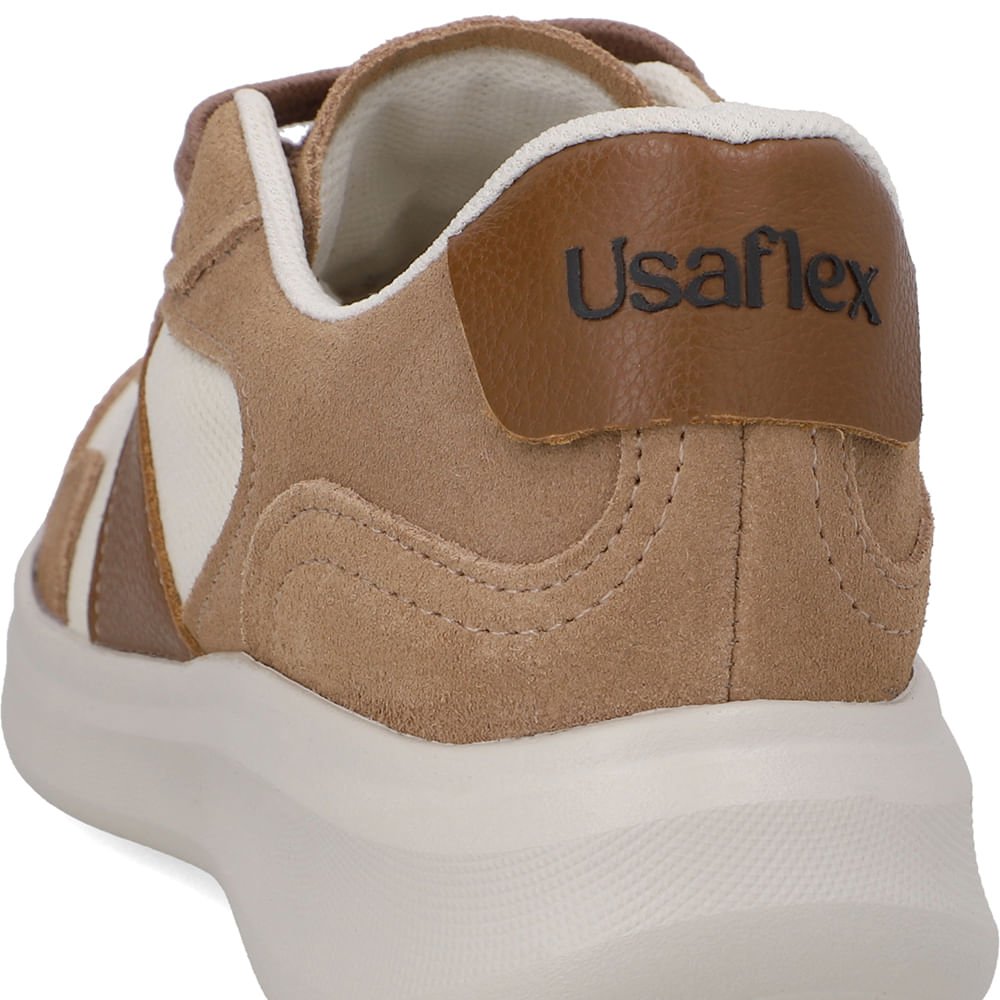 Tênis Tecido Marrom Cadarço Marrom 4