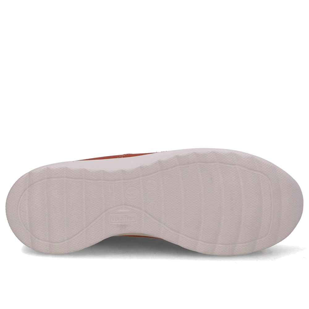 Tênis Couro Marrom Costura Marrom 5