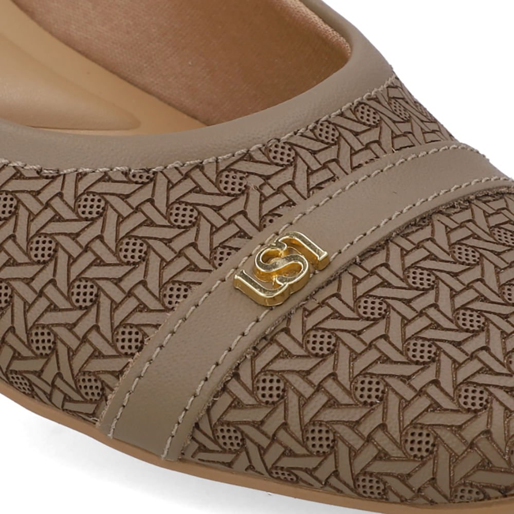 Sapatilha Marrom Couro Laser Marrom 4