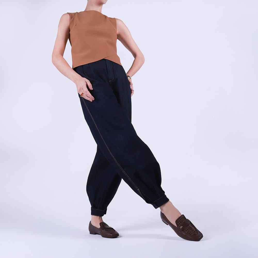 Loafer Couro Marrom Pinhão Recortes Laser Marrom 4