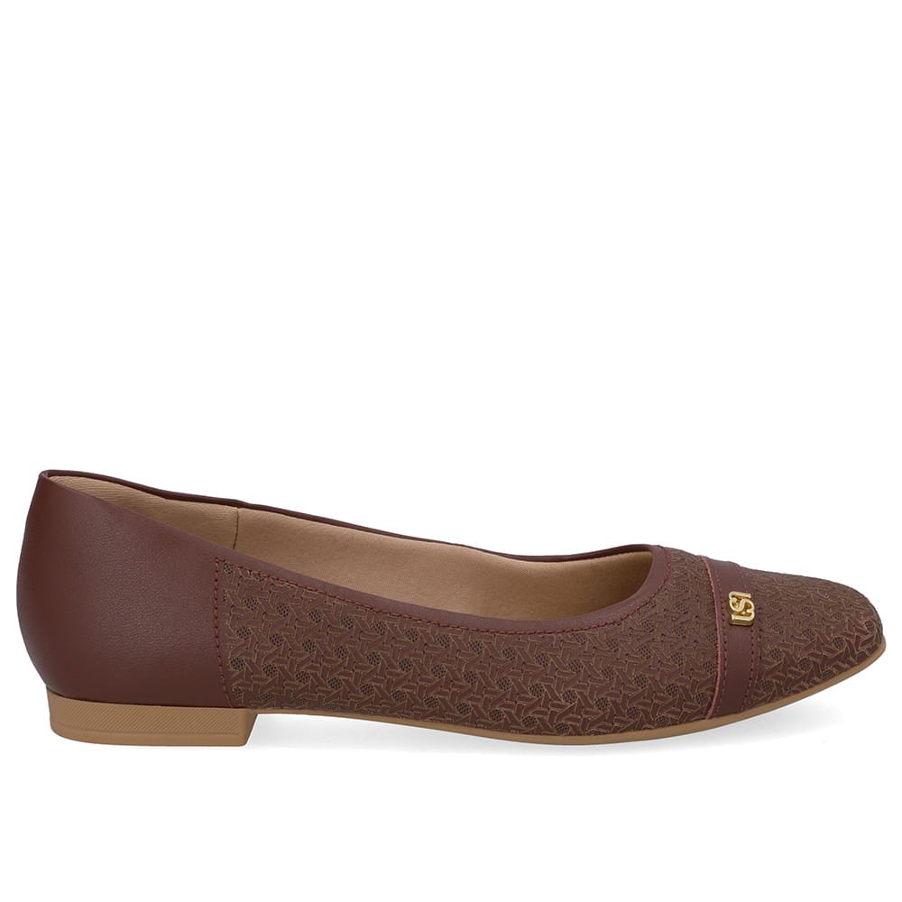 Sapatilha Vermelha Couro Laser