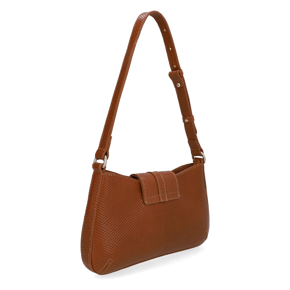Bolsa Tiracolo Couro Marrom Marrom 2