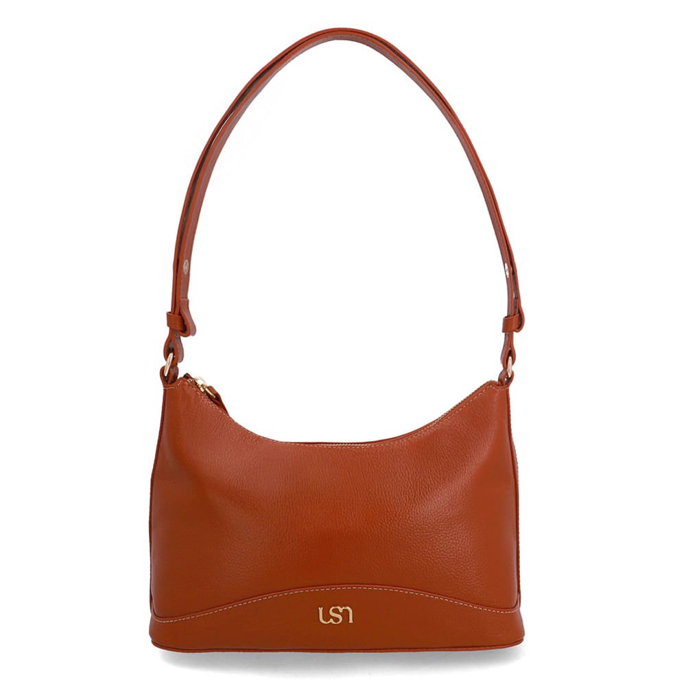 Bolsa Hobo Couro Marrom