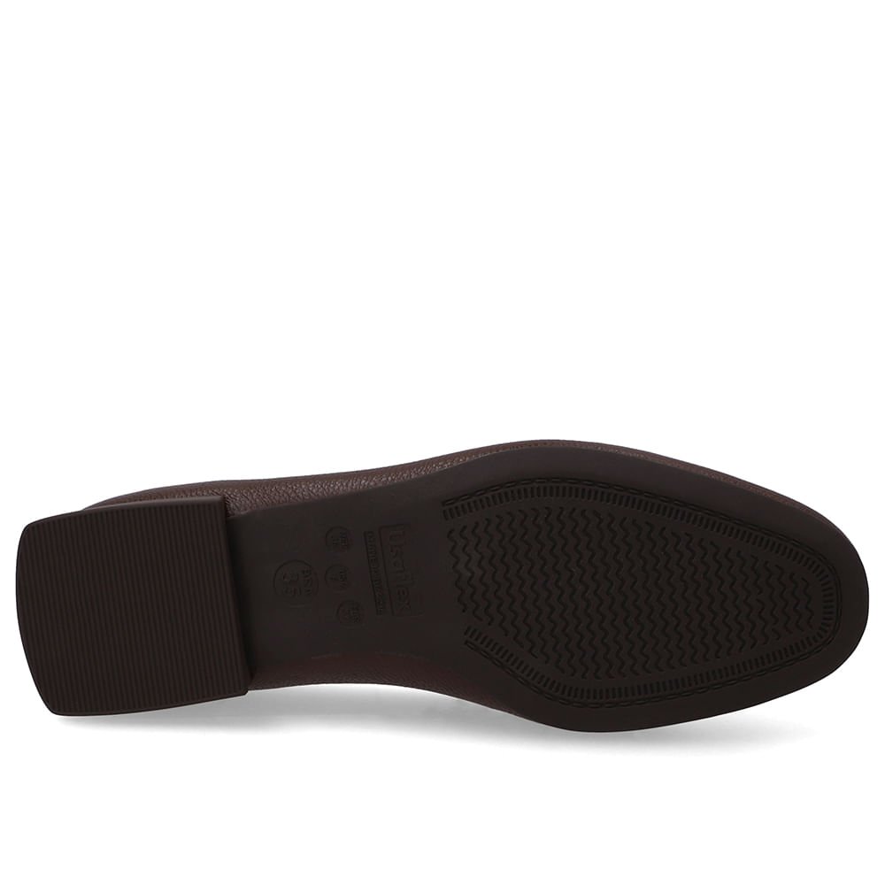 Loafer Marrom Couro Top Marrom 5
