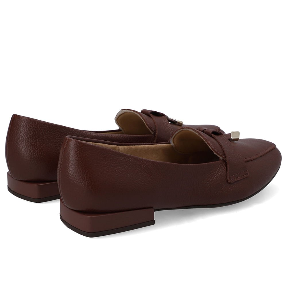 Loafer Vermelho Couro Top Vermelho 3