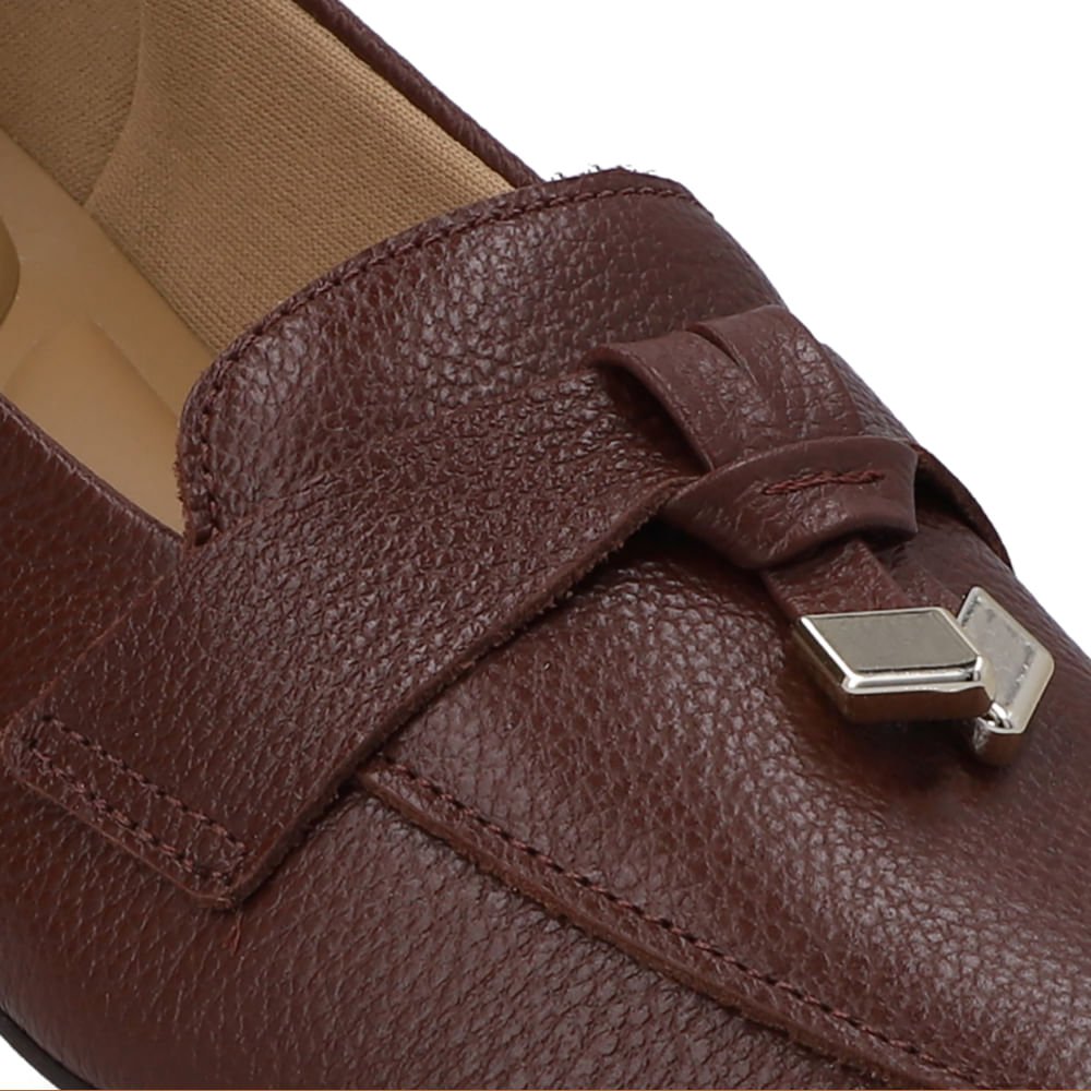 Loafer Vermelho Couro Top Vermelho 4
