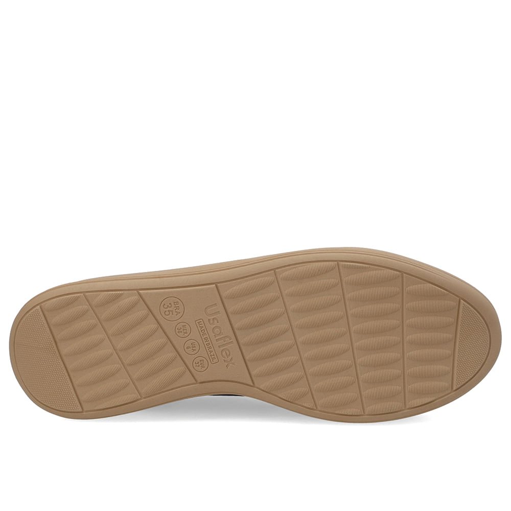 Tênis Slip On Elastano Azul Azul Marinho 5