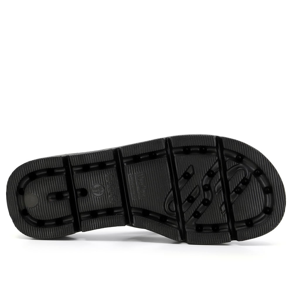 Chinelo Preto Poofy Plataforma Eva 38 5
