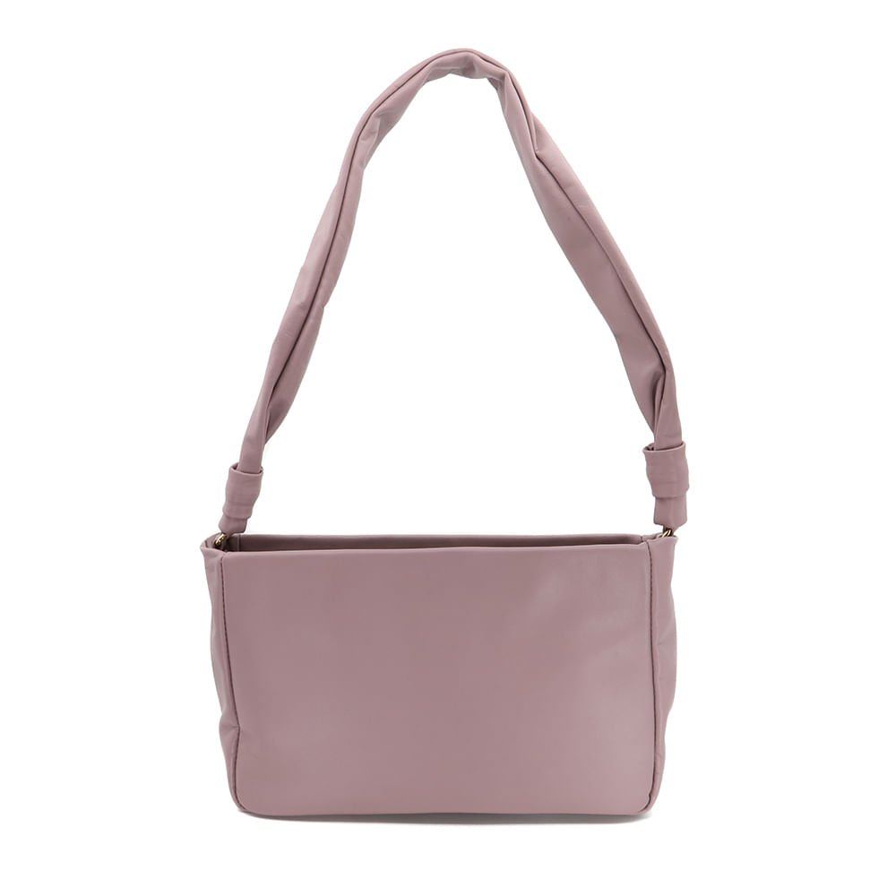 Bolsa Tiracolo Lilás Couro Rosa 3