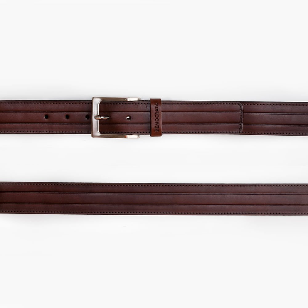 Cinto Largo Fit Café Marrom 3