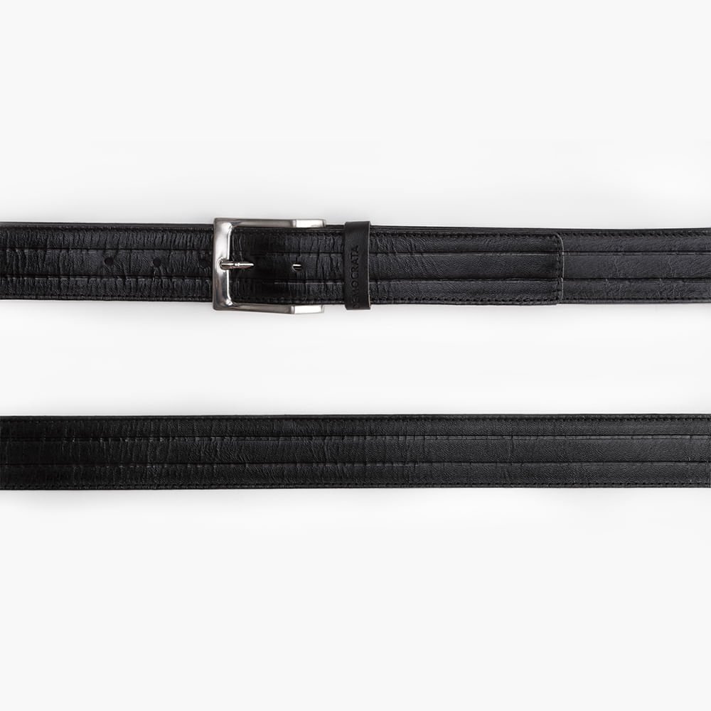 Cinto Largo Fit Preto Preto 3