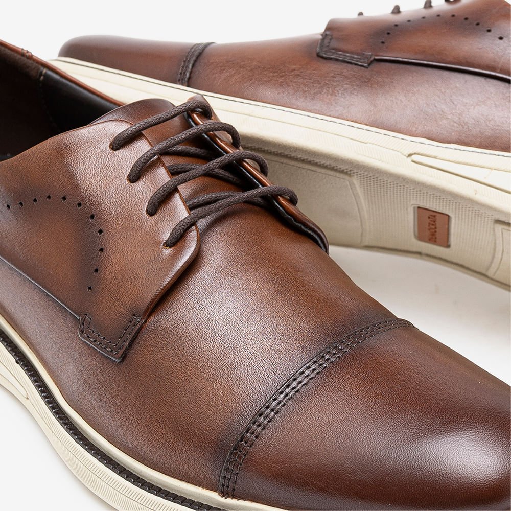 Sapato Social Democrata Metropolitan Masculino 1159 Marrom 3