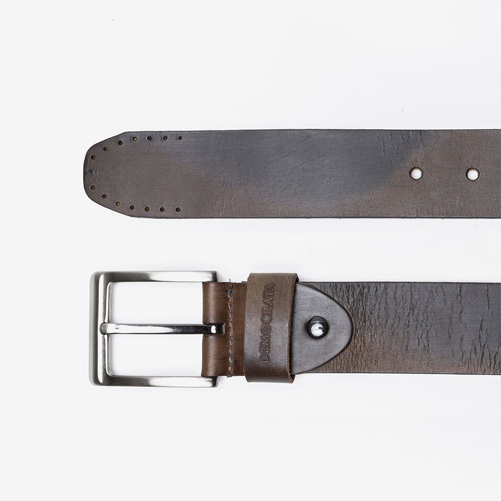 Cinto Largo Metropolitan Marrom Marrom 2