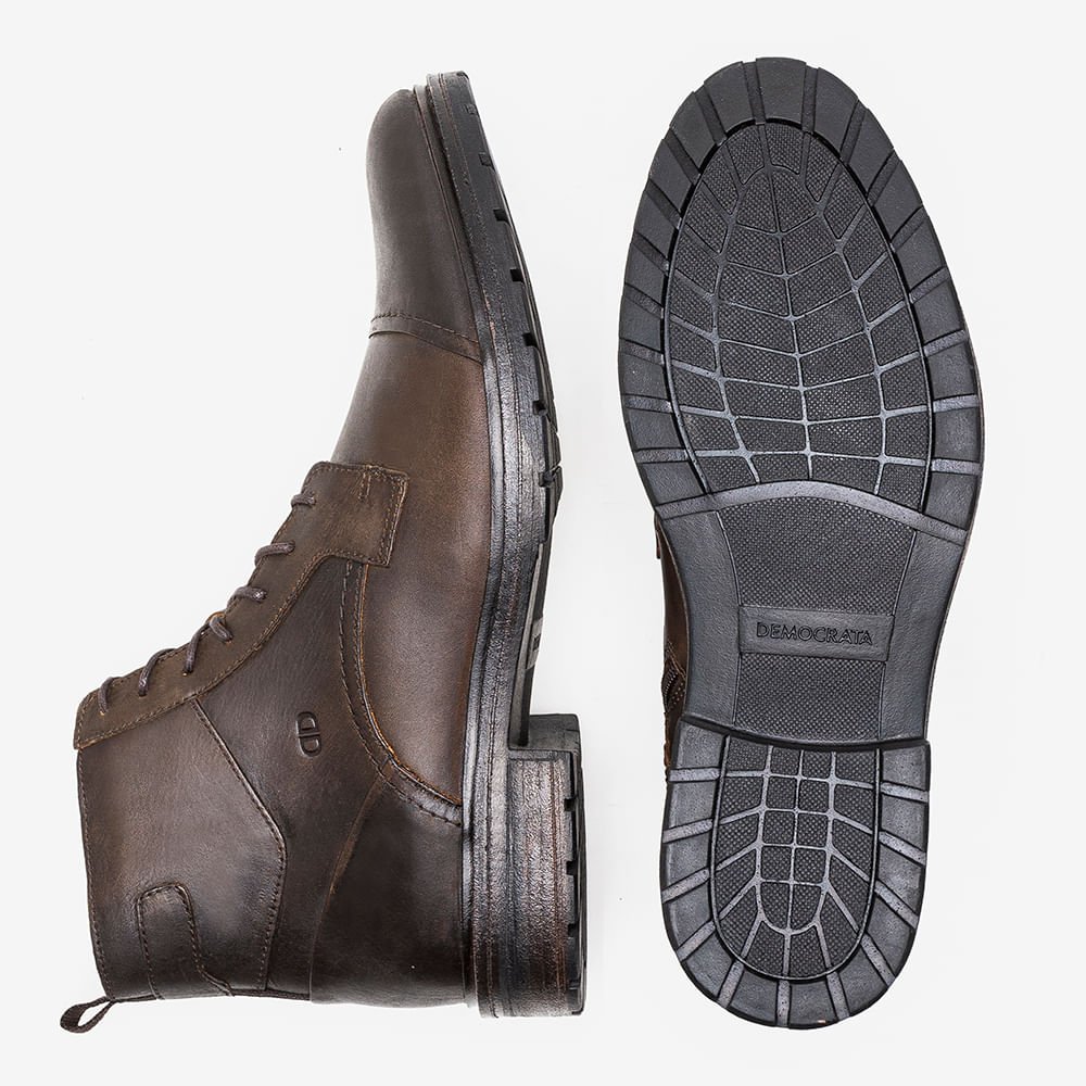 Bota Democrata Garage Astro Masculino Marrom 4