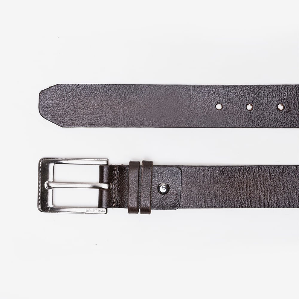 Cinto Grafite Estreito Metropolitan Cinza 2